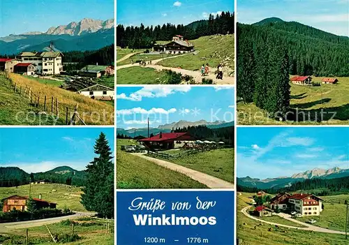 AK / Ansichtskarte Reit Winkl Winklmoos Alm Teilansichten Kat. Reit im Winkl