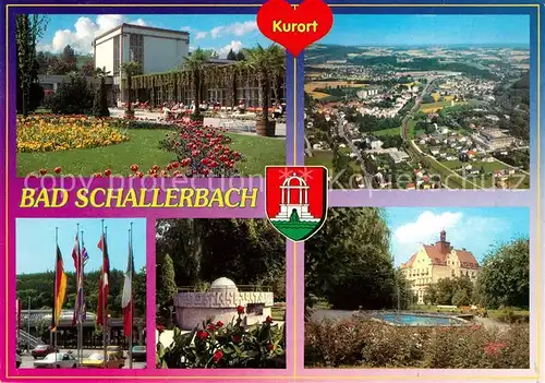 AK / Ansichtskarte Bad Schallerbach Schwefelbad Saline Fliegeraufnahme Kat. Bad Schallerbach