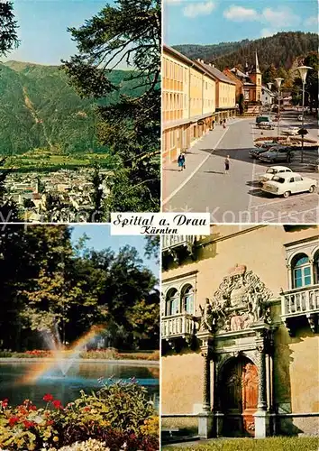 AK / Ansichtskarte Spittal Drau Panorama Stadtansichten Kat. Spittal an der Drau