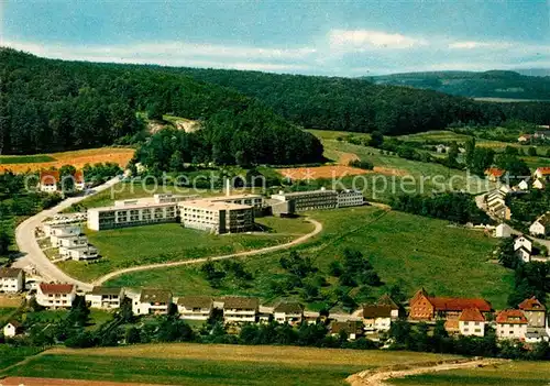 AK / Ansichtskarte Bad Driburg Fliegeraufnahme Josef Hospital Leberklinik Kat. Bad Driburg
