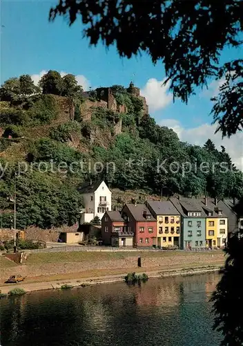 AK / Ansichtskarte Saarburg Saar Burg Bergfried Kat. Saarburg