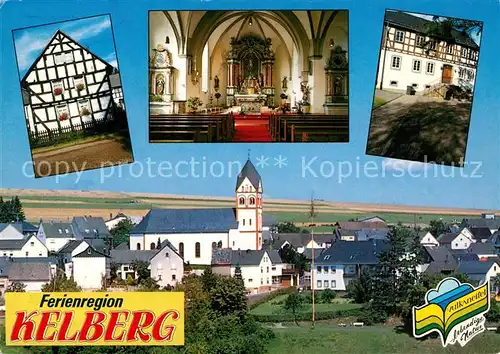 AK / Ansichtskarte Kelberg Fachwerk Pfarrhaus Kat. Kelberg