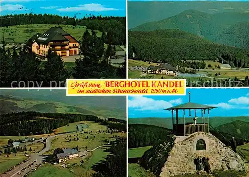AK / Ansichtskarte Kandel Breisgau Berghotel 