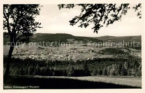 AK / Ansichtskarte Haeusern Hoechenschwand Panorama