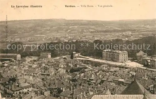 AK / Ansichtskarte Verdun Meuse Ville Basse Vue generale Kat. Verdun