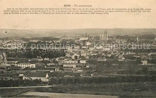 AK / Ansichtskarte Sens Yonne Vue panoramique