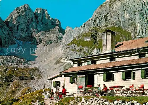 AK / Ansichtskarte Ehrwald Tirol Coburger Huette