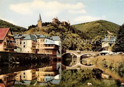 AK / Ansichtskarte Vianden Le pont de lOur et le chateau