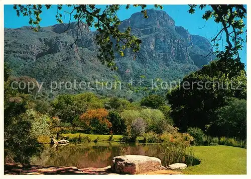 AK / Ansichtskarte Cape Town Kaapstad Kapstadt Scene of tranquility at the National Botanical Gardens Kirstenbosch Kat. Cape Town