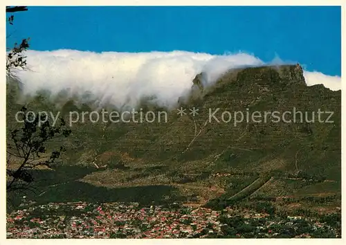 AK / Ansichtskarte Kapstadt Tafelberg Kat. Suedafrika