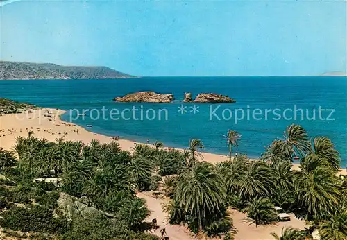 AK / Ansichtskarte Crete Kreta Vai Kat. Insel Kreta