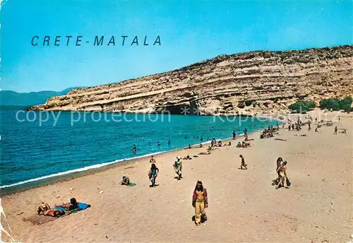 AK / Ansichtskarte Crete Kreta Matala Kat. Insel Kreta
