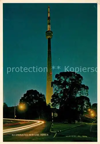 AK / Ansichtskarte Johannesburg Gauteng Illuminated Hertzog Towr Kat. Johannesburg