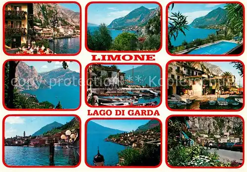 AK / Ansichtskarte Limone Lago di Garda Teilansichten 
