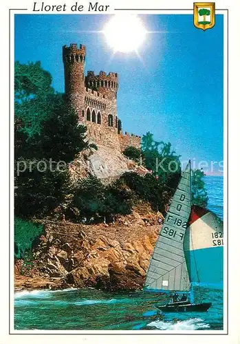 AK / Ansichtskarte Lloret de Mar Chateau Kat. Costa Brava Spanien