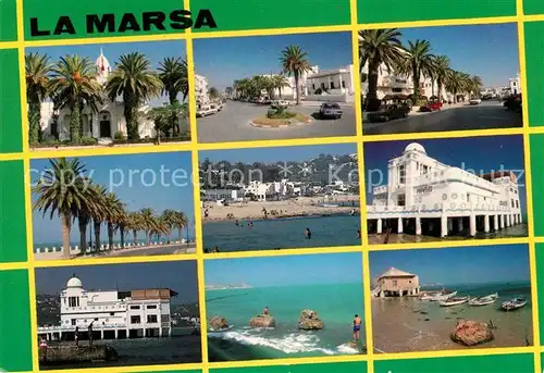 AK / Ansichtskarte La Marsa Teilansichten Strand Hotels Kat. Tunesien