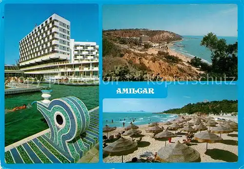 AK / Ansichtskarte Tunesien Hotel Amilcar Strand Swimmingpool Kat. Tunesien