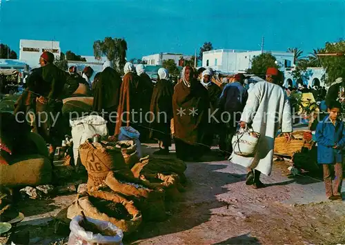 AK / Ansichtskarte Houmt Souk Jour du marche Kat. Tunesien