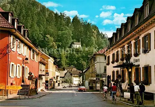 AK / Ansichtskarte Zell Wiesental Ortsansicht Kat. Zell im Wiesental