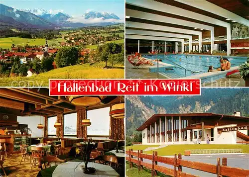 AK / Ansichtskarte Reit Winkl Hallenbad Panorama Kat. Reit im Winkl