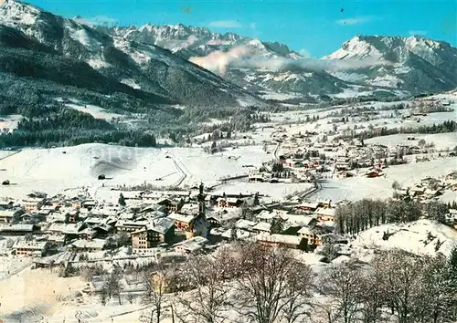 AK / Ansichtskarte Reit Winkl Kaisergebirge Winter Kat. Reit im Winkl