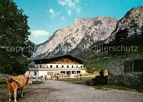 AK / Ansichtskarte Gramaialm Alpengasthof Gramai Falzthurntal Rappenspitze  Kat. Eben am Achensee