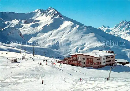 AK / Ansichtskarte Silvretta Restaurant Idalpe Schiarena Kat. Silvretta