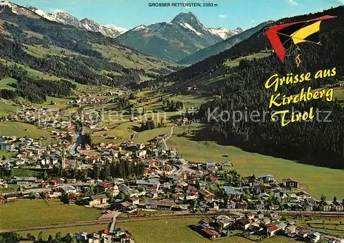 AK / Ansichtskarte Kirchberg Tirol Fliegeraufnahme Kat. Kirchberg in Tirol