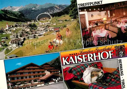 AK / Ansichtskarte Berwang Tirol Hotel Kaiserhof  Kat. Berwang