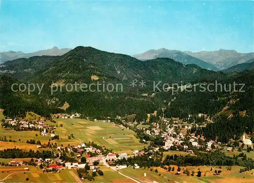 AK / Ansichtskarte Weissbriach Fliegeraufnahme Kat. Weissbriach Gitschtal Kaernten