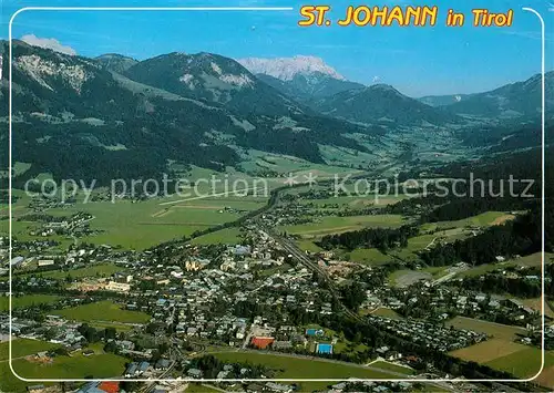 AK / Ansichtskarte Johann Tirol St Fliegeraufnahme Kat. St. Johann in Tirol