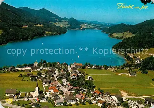 AK / Ansichtskarte Fuschl See Salzkammergut Fliegeraufnahme Kat. Fuschl am See