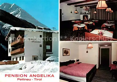 AK / Ansichtskarte Pettneu Arlberg Pension Angelika Winter Kat. Pettneu am Arlberg