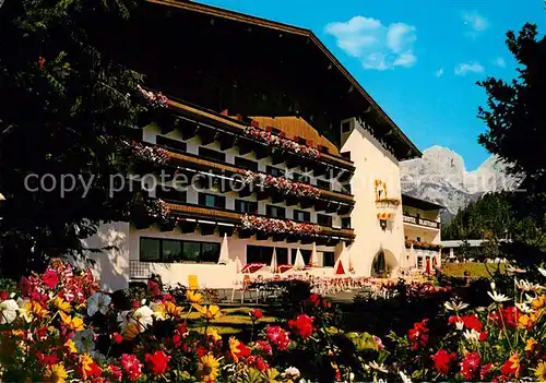 AK / Ansichtskarte Going Wilden Kaiser Tirol Pension Sporthotel Blatthof Kat. Going am Wilden Kaiser