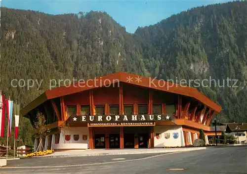 AK / Ansichtskarte Mayrhofen Zillertal Europahaus Kat. Mayrhofen