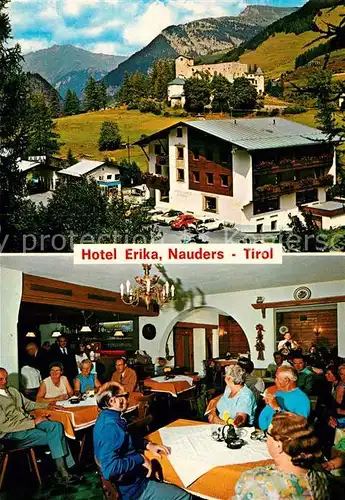 AK / Ansichtskarte Nauders Tirol Hotel Erika Kat. Nauders