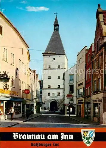 AK / Ansichtskarte Braunau Inn Salzburger Tor