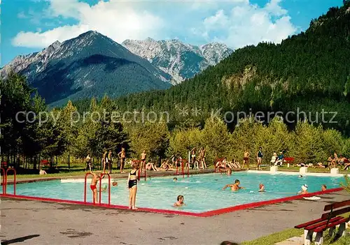 AK / Ansichtskarte Vorderhornbach Schwimmbad Kat. Vorderhornbach