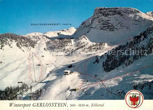 AK / Ansichtskarte Gerlos Gerlosstein Skitourengebiet Winter Kat. Gerlos
