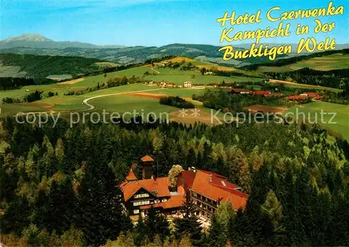 AK / Ansichtskarte Kampichl Fliegeraufnahme Hotel Czerwenka Kat. Graz