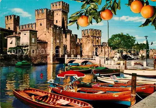 AK / Ansichtskarte Sirmione Lago di Garda Castello Scaligero Kat. Italien