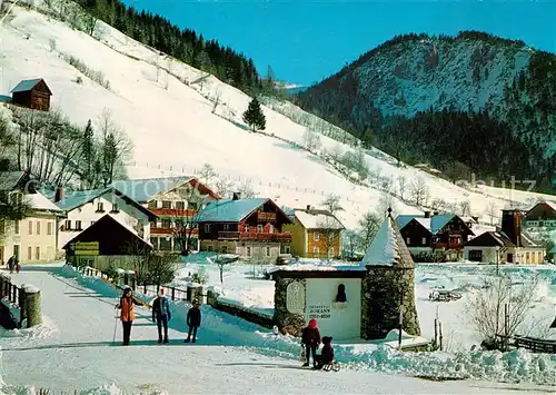 AK / Ansichtskarte Mandling Ramsau Dorfidyll mit Gasthaus Taverne