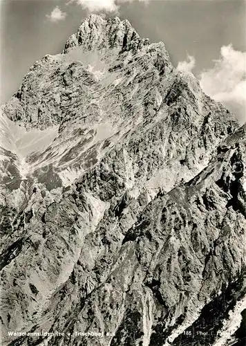 AK / Ansichtskarte Watzmann Suedspitze vom Trischuebel Kat. Berchtesgaden