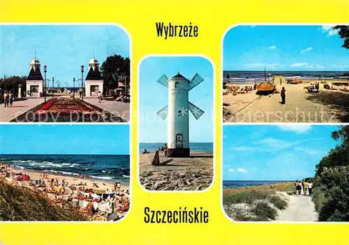 AK / Ansichtskarte Szczecin Stettin Miedzyzdroje Swinoujscie Niechorze Dziwnow