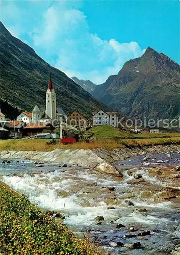 AK / Ansichtskarte Galtuer Tirol im Piznauntal mit Ballunspitze Kat. Galtuer