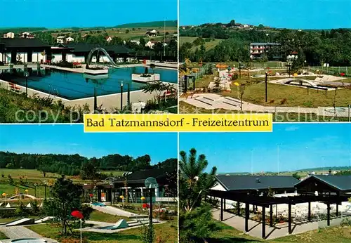 AK / Ansichtskarte Bad Tatzmannsdorf Burgenland Freizeitzentrum  Kat. Bad Tatzmannsdorf