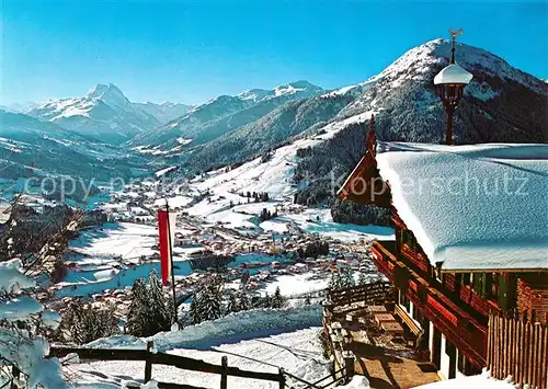 AK / Ansichtskarte Kirchberg Tirol Filzerhof Rettenstein Gaisberg Winter Kat. Kirchberg in Tirol