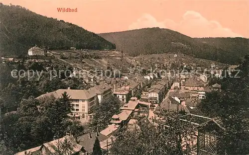 AK / Ansichtskarte Wildbad Schwarzwald  Kat. Bad Wildbad