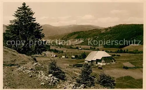 AK / Ansichtskarte Baerental Feldberg Haus Bannwarth  Kat. Feldberg (Schwarzwald)