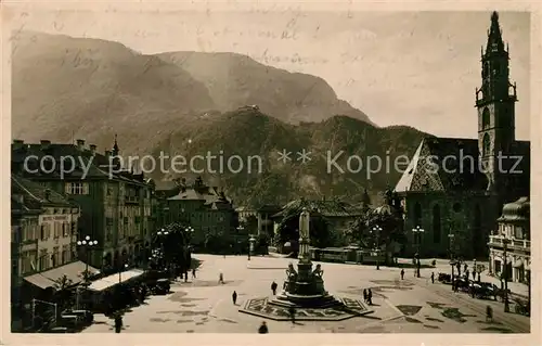 AK / Ansichtskarte Bolzano Piazza Vitt Kat. Bolzano